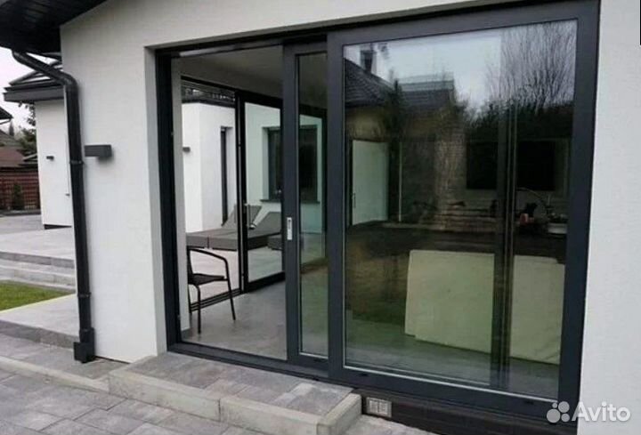 Алюминиевые окна и двери