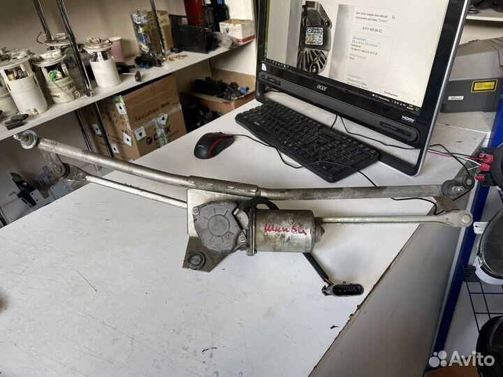 Трапеция стеклоочистителей в сборе Chevrolet Niva