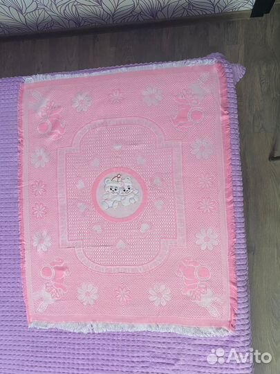 Крестильный набор, одеяло для новорожденных)