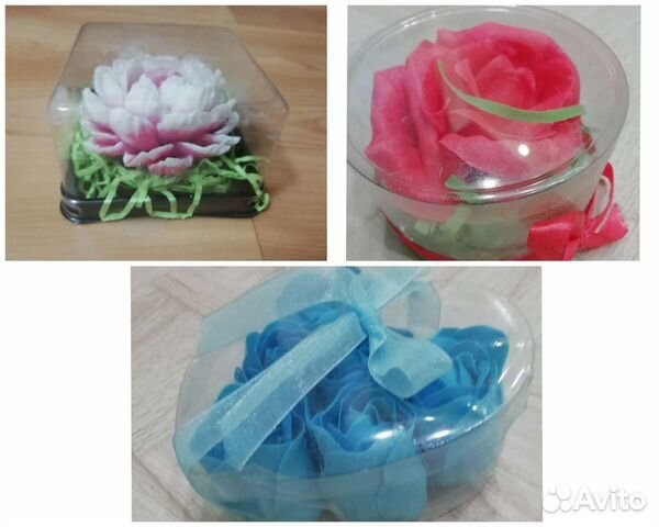 Мыльные розы и лилия