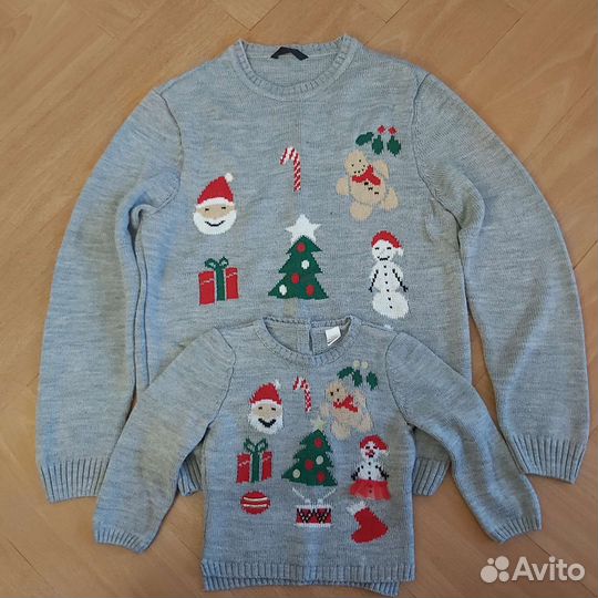 Новогодний образ мама и ребёнок