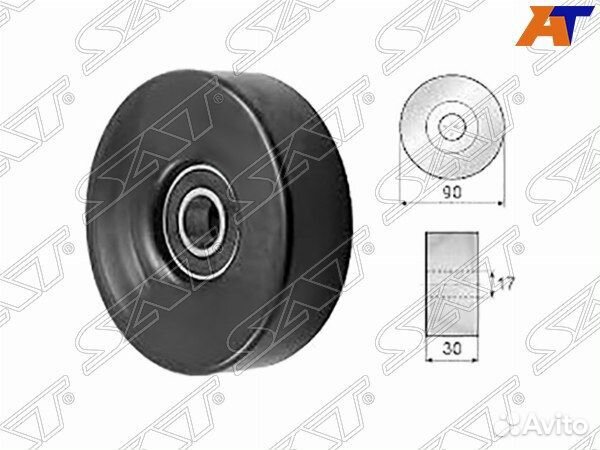 Ролик приводного ремня toyota crown