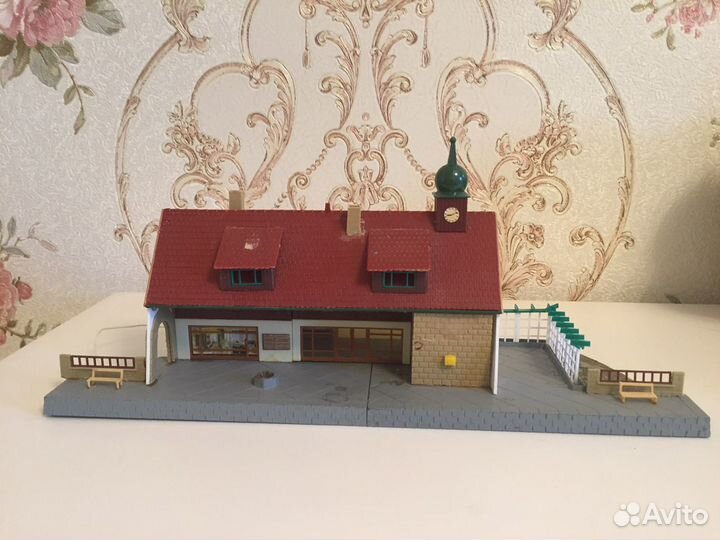 Вокзал Domburg Vero Piko HO раритет со светом