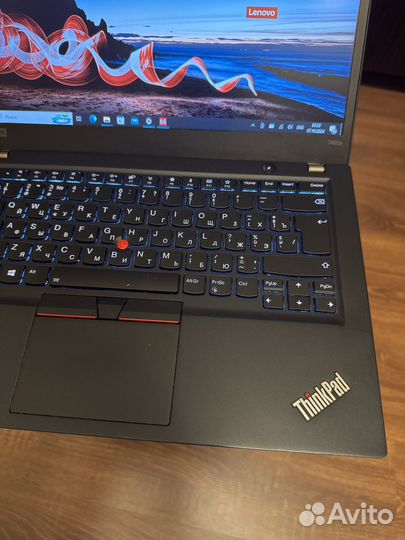 ThinkPad T490s i7-8665u 16gb 256ssd Touch IPS