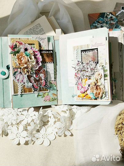 Фотоальбом ручной работы женский 