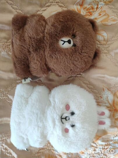 Игрушки кролик Cony и медведь Brown