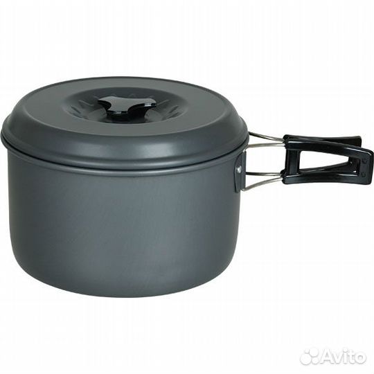 Кастрюля анодированный алюминий, складные ручки