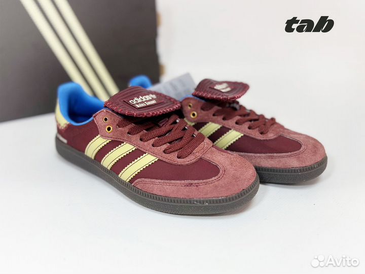 Кеды женские Adidas Samba Nylon Wales Bonner Fox B