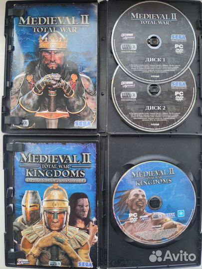 Компьютерная игра Medieval на 3 дисках коллекц.изд