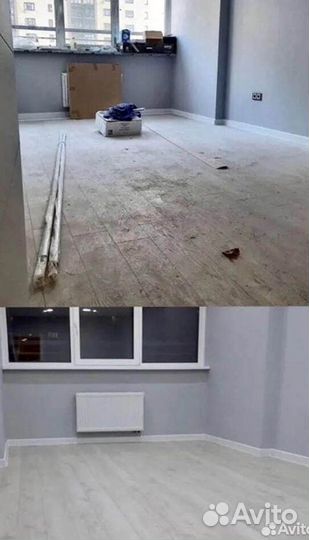 Уборка квартир, клининг, мойка окон