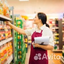 Работник торгового зала с ежедневной оплатой