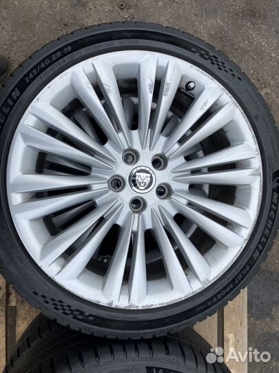 Диски Jaguar Ford Volvo R19 с резиной Michelin