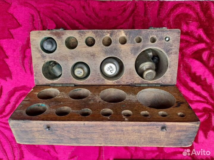 Гирьки для настольных весов 1924 года