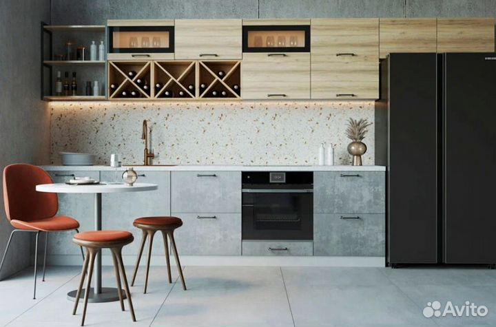 Кухонный гарнитур Лофт на заказ