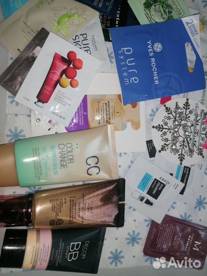 Набор косметики пакетом. CC вв крем