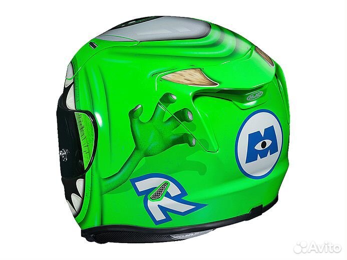 Мотошлем HJC rpha11 disney mike wazowski MC4