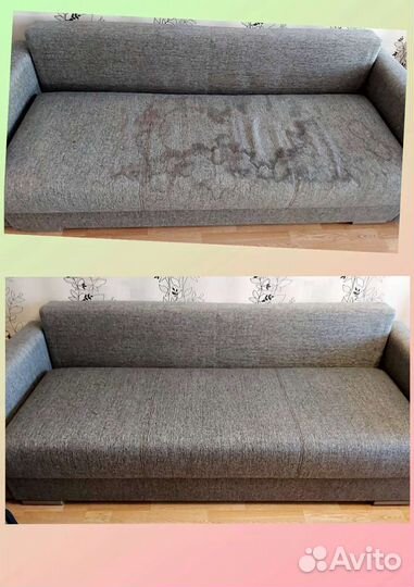 Химчистка мягкой мебели, дивана, кресла, матраса