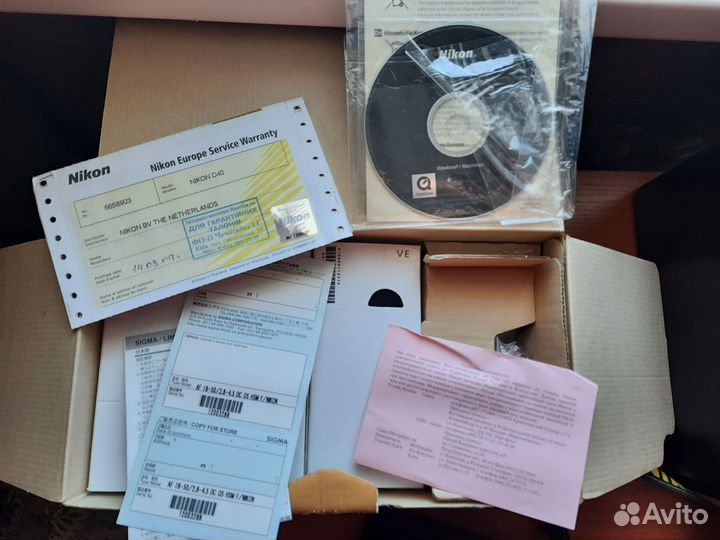 Зеркальный фотоаппарат Nikon D 40 Kit