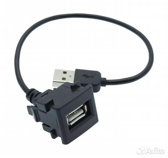 USB разъем в штатную заглушку для Toyota 2018+