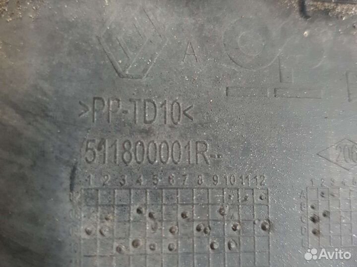 Молдинг бампера 620740002r Renault megane III