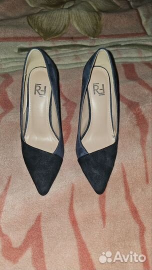 Туфли женские 35 размер синие