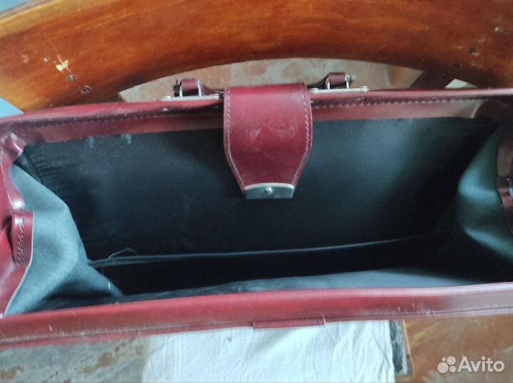 Мужской кожаный портфель СССР