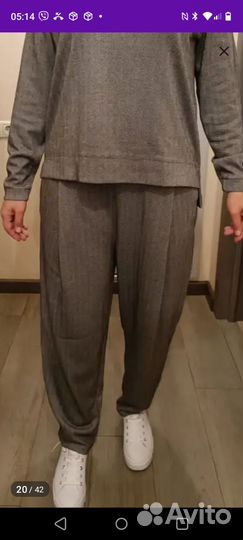 Брюки женские теплые р 52 54 56