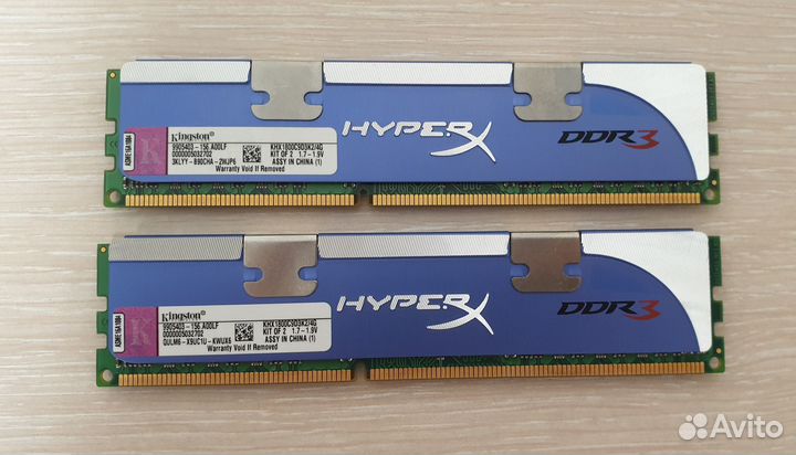 Оперативная память XyperX DDR3 2x2gb