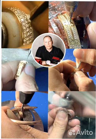 Hermes Clic H кольцо с бриллиантами 0.20ct