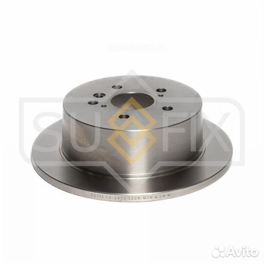 Sufix FX-1071 Диск тормозной зад прав/лев