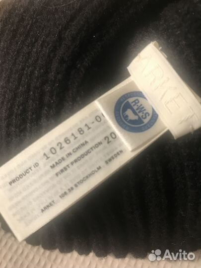 Шапка ONE size чёрная