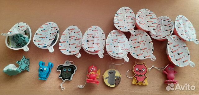 Киндер сюрприз Ugly dolls