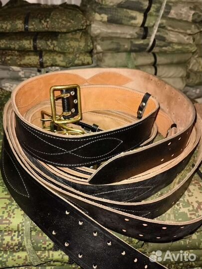 Портупея офицерская СССР черного цвета