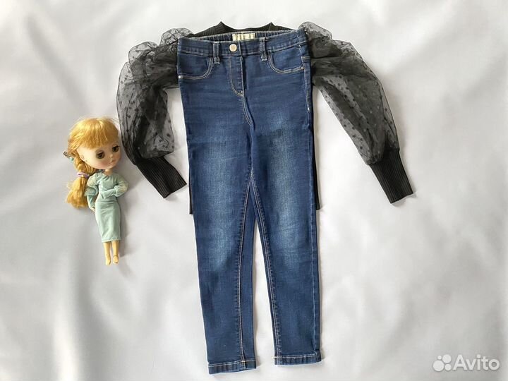 Джинсы для девочки Next 128