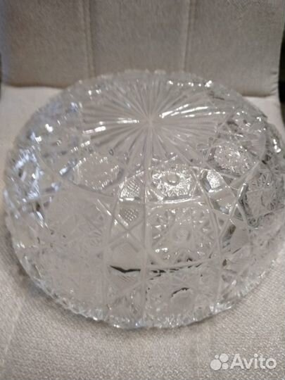 Хрустальная ваза большая