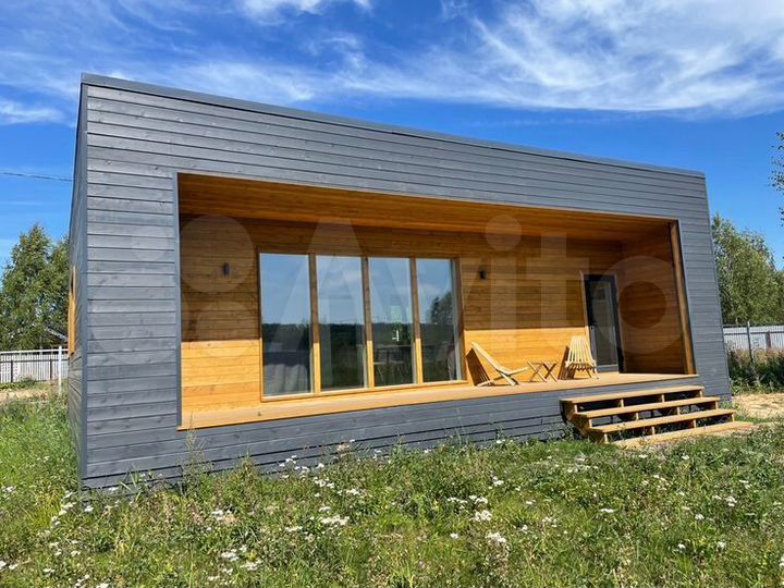 Коттедж 80 м² на участке 5 сот.