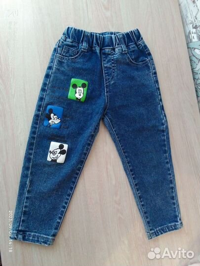 Джинсы и джинсовые шорты детские