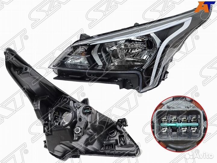 Фара левая на Киа Рио 4 с 2020г
