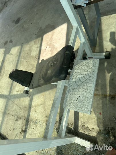 Тренажёр бу жим штанги в наклоне