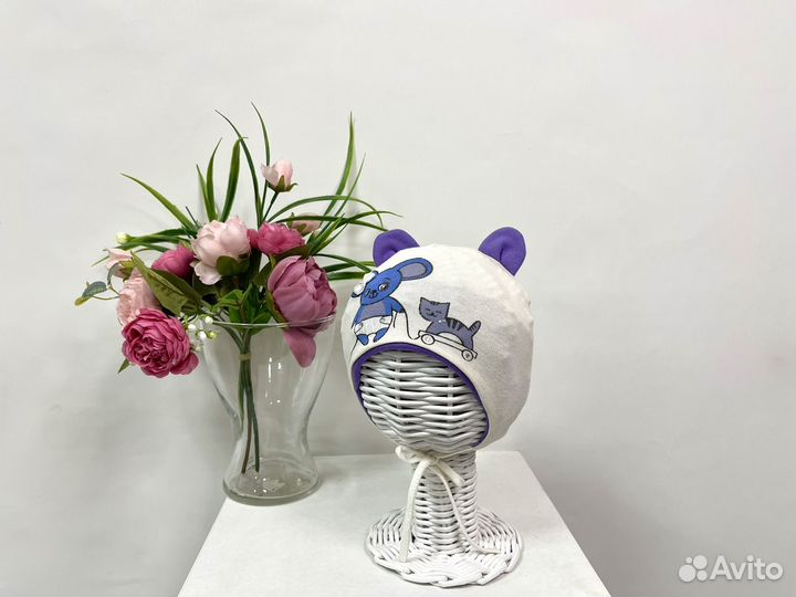 Шапка для девочки 44 48