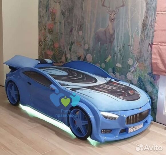 Кровать машина