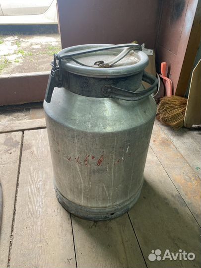 Фляга алюминиевая бу 40л