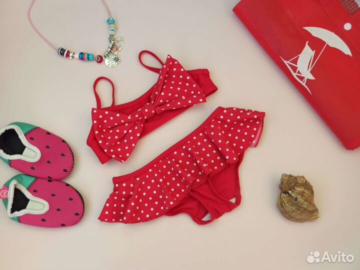 Купальник раздельный для девочки 86 92