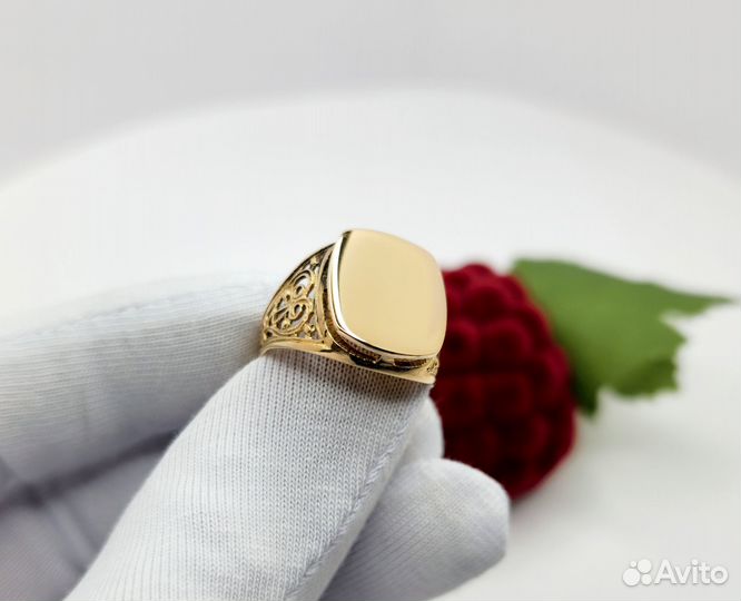 Золоток кольцо 4,9гр печатка