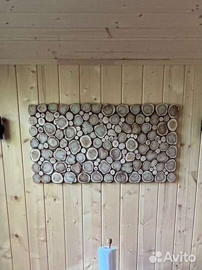 Панно из можжевельника