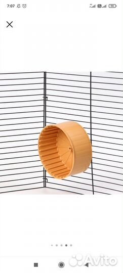 Колесо для грызунов пластик., 14 см