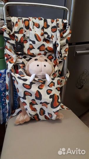 Дорожный тканевый стульчик Гусленок