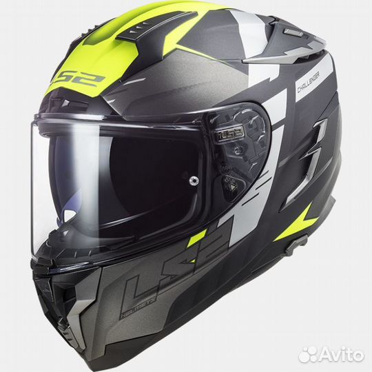 Мотошлем LS2 FF327 challenger alert, L