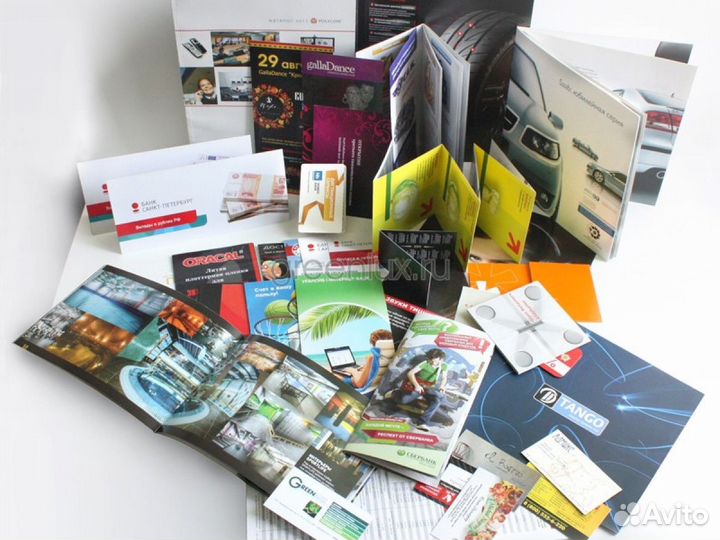 Печать листовок, флаеров, буклетов