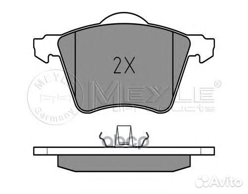 Колодки тормозные ford/VAG galaxy/alhambra/shar